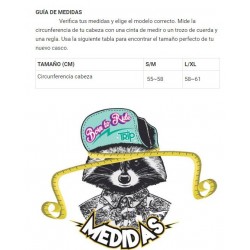 Casco Ciclismo Trip Delirium M(54-58cms) Certificaciones