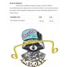 Casco Ciclismo Trip Delirium M(54-58cms) Certificaciones
