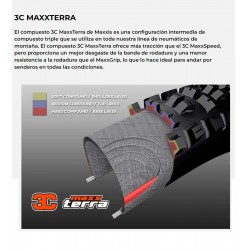 Neumático MAXXIS KEVLAR 27.5X2.50 WT MINION DHF 3CT/EXO+/TR