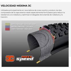 Neumático MAXXIS KEVLAR 29X2.25 ASPEN MAXXSPEED/EXO/TR 170T 650GRS