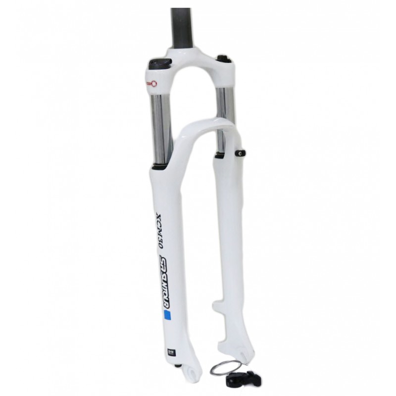 Horquilla Suntour 27.5" XCM RL DS 120mm 9x100mm Blanco