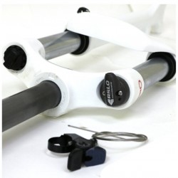 Horquilla Suntour 27.5" XCM RL DS 120mm 9x100mm Blanco