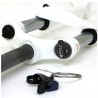 Horquilla Suntour 27.5" XCM RL DS 120mm 9x100mm Blanco