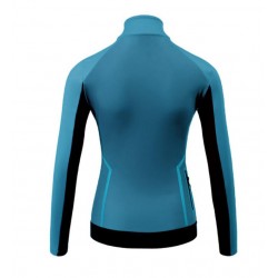 Chaqueta Santic ciclismo celeste mujer S