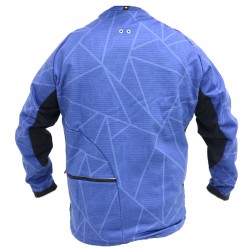 Chaqueta ciclismo Santic azul hombre XL