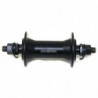 Maza China Delantera 3/8"x100mm 36H Tuercas Aluminio Negro