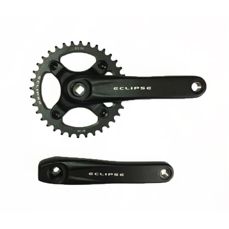 Volante 36t Monoplato Eclipse Bcd-104 Eje Cuadrado 685grs